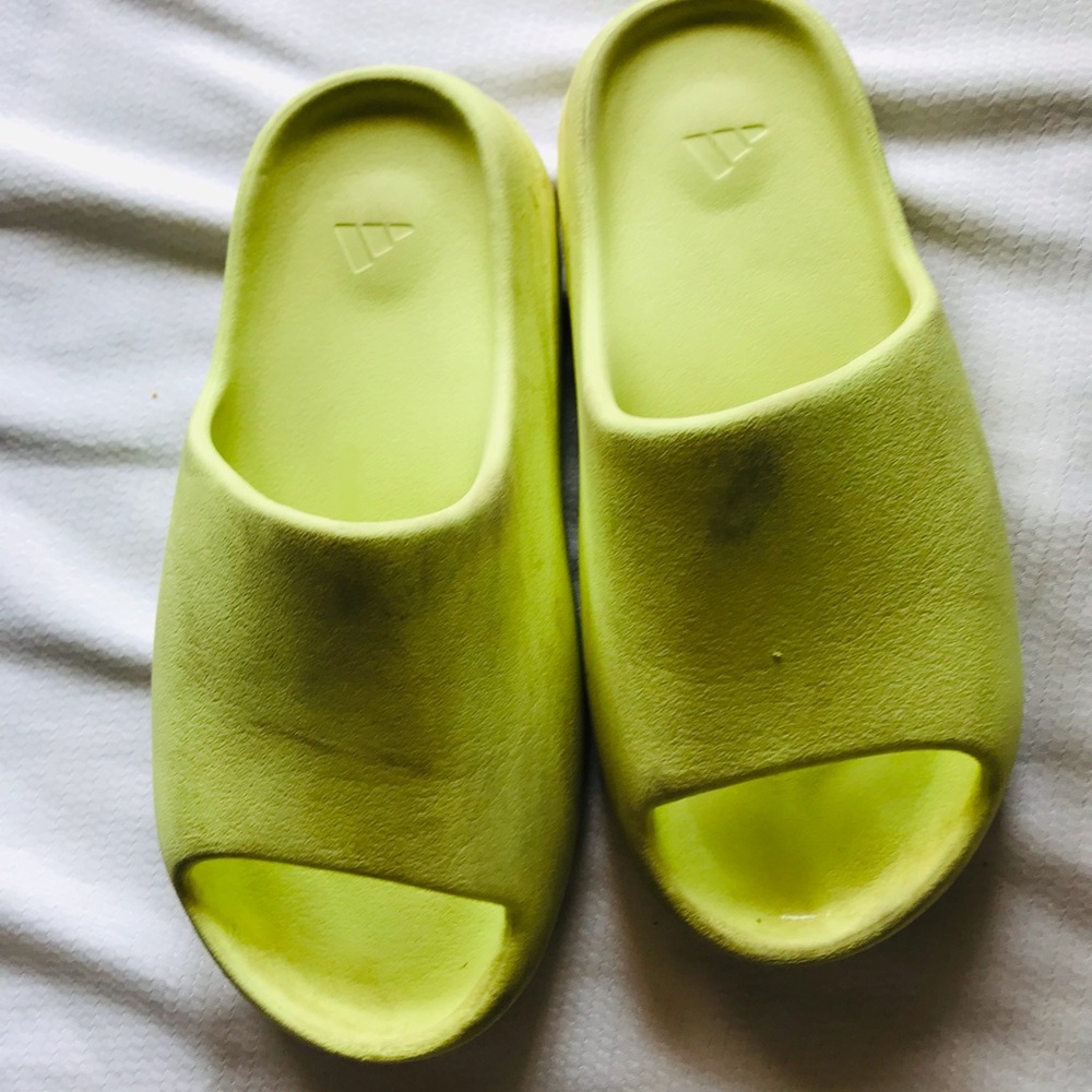 Yeezy Lime Green Slide‎ Sandals